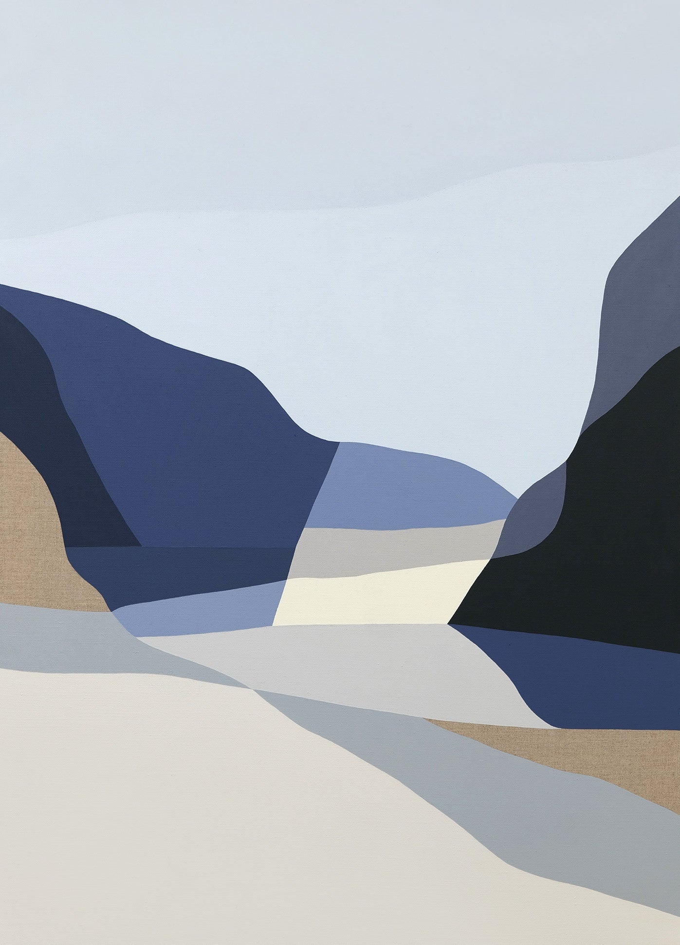 This is a portrait picture showing contemporary Swedish artist Mimmi Hammar