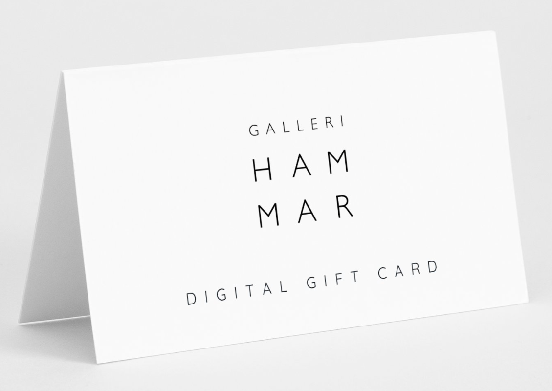 Presentkort av Galleri Hammar, den absolut bästa presenten till din käraste som älskar konst