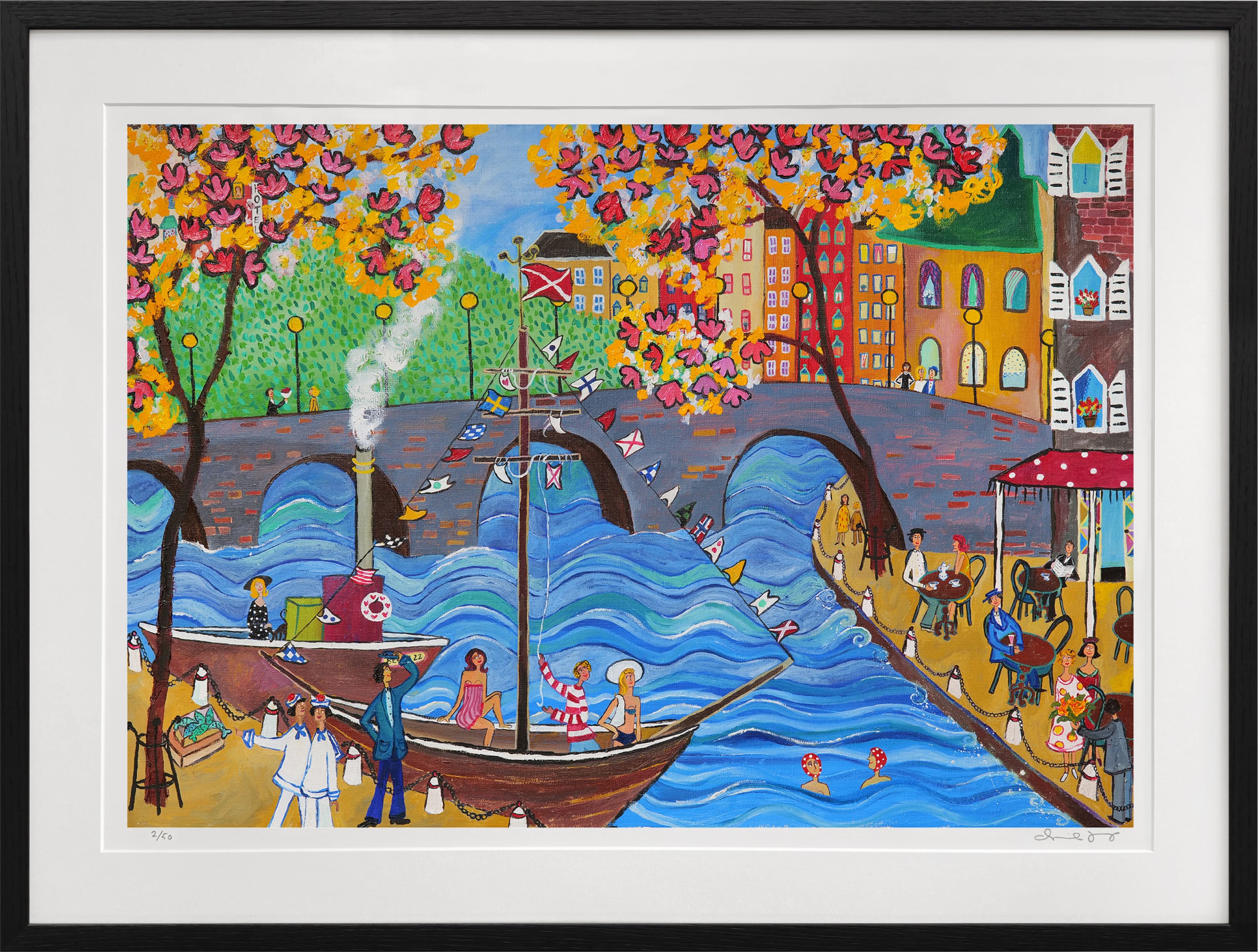 Vi tar oss en tur - Fine Art Print