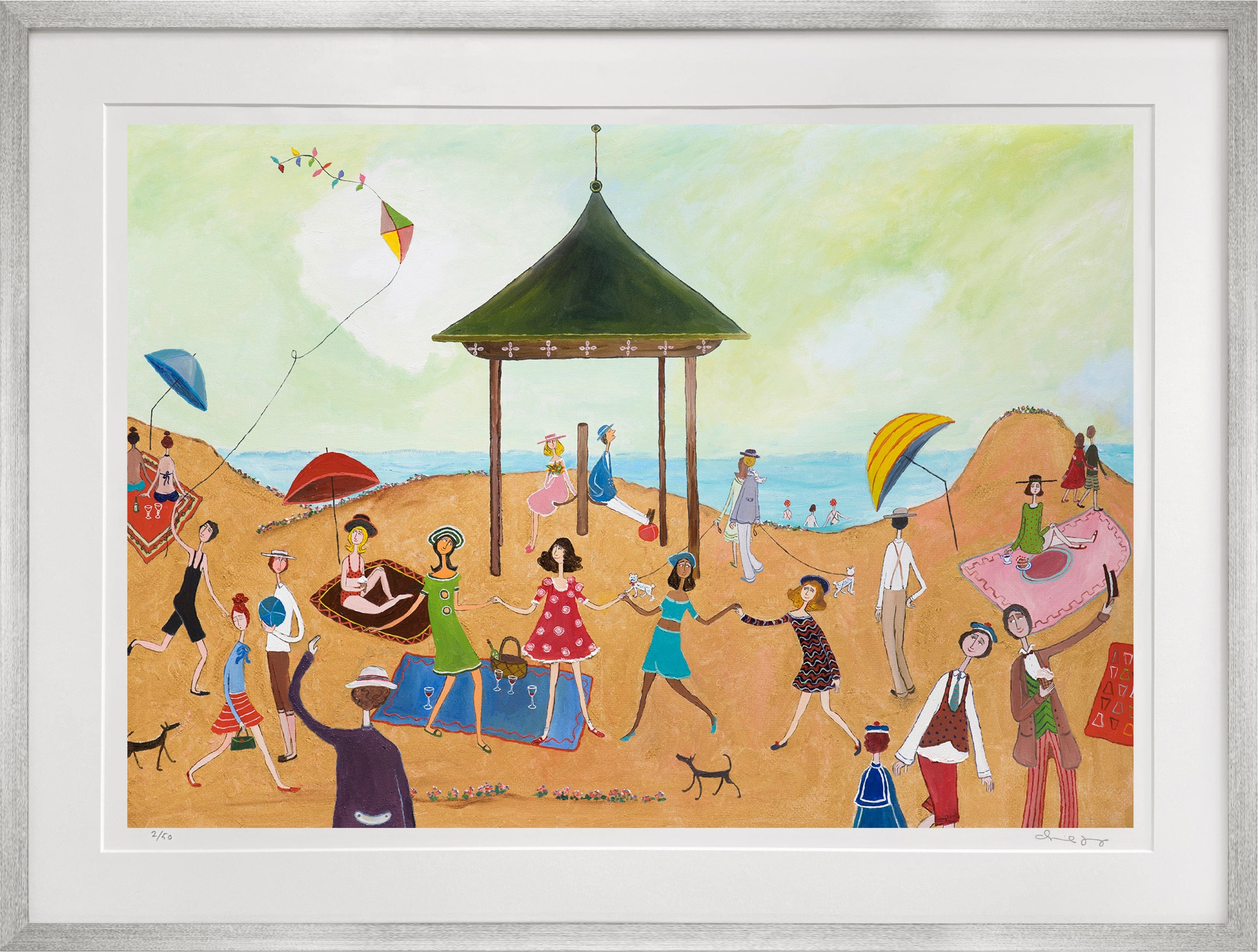 Soliga leenden - Fine Art Print