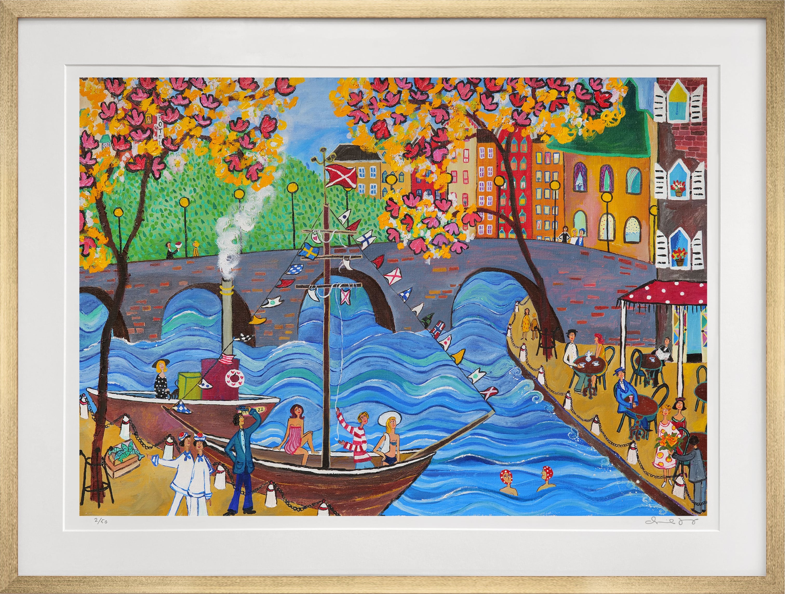 Vi tar oss en tur - Fine Art Print