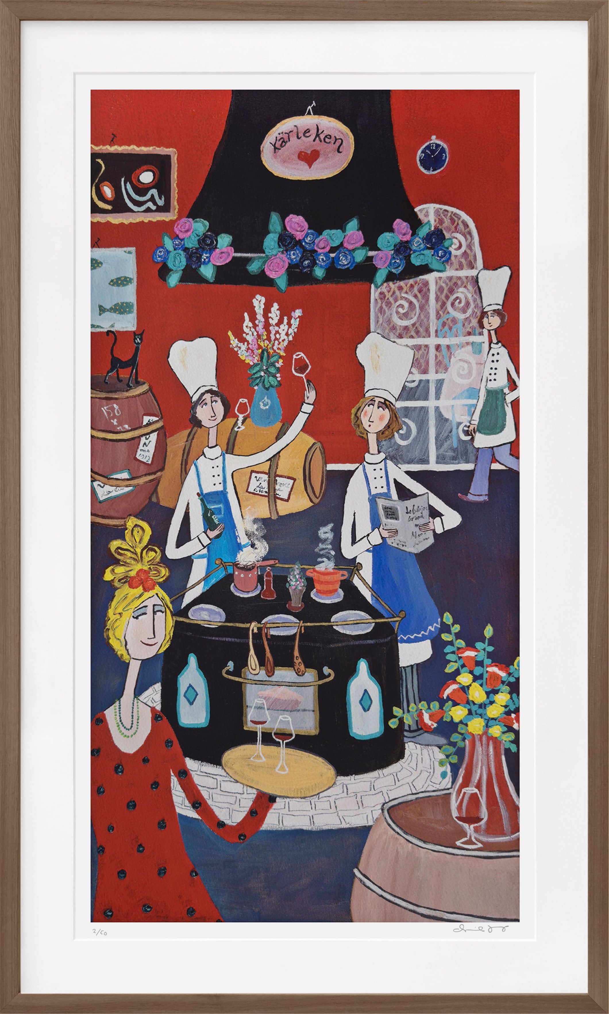 Kärleken - Fine Art Print