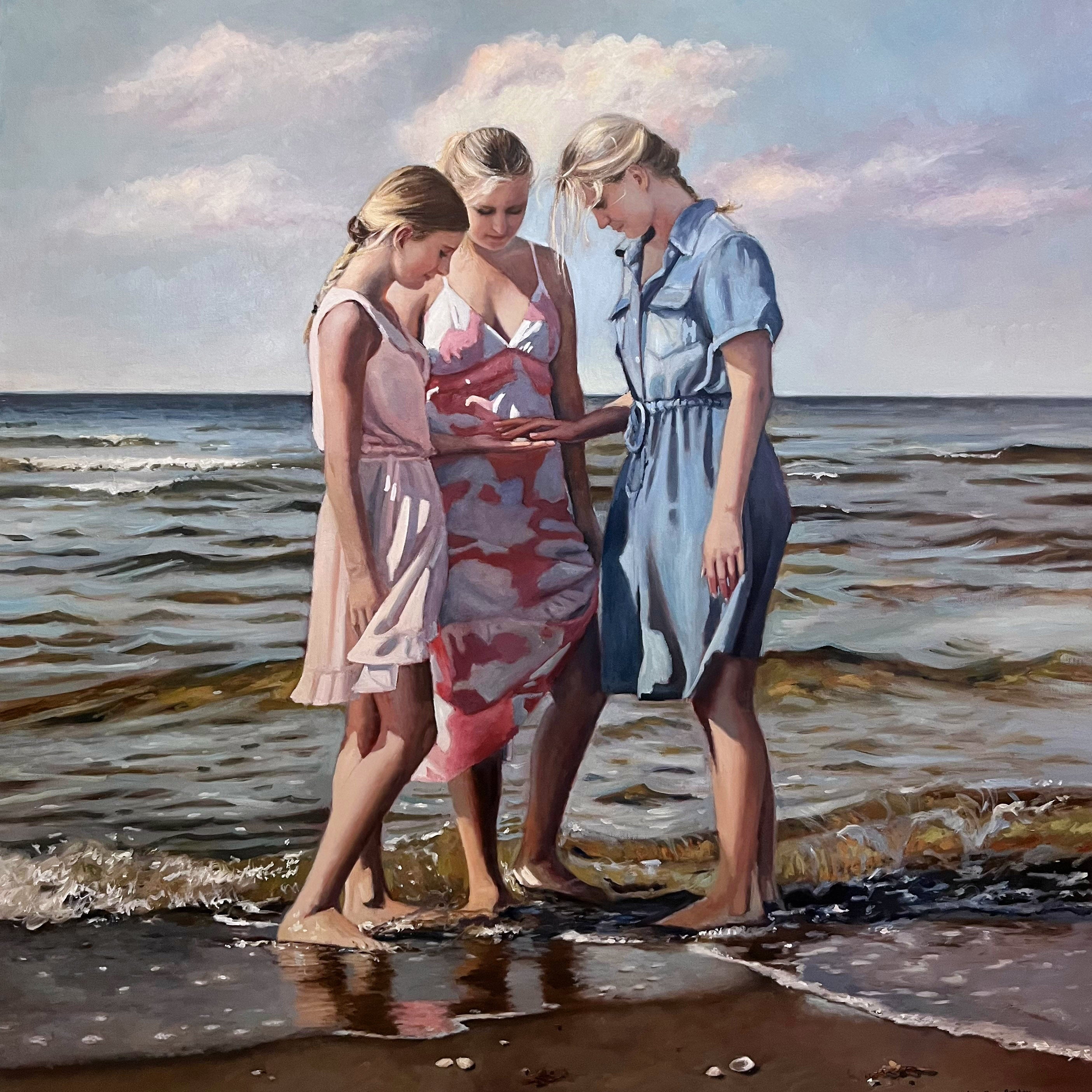 Snäckor på stranden