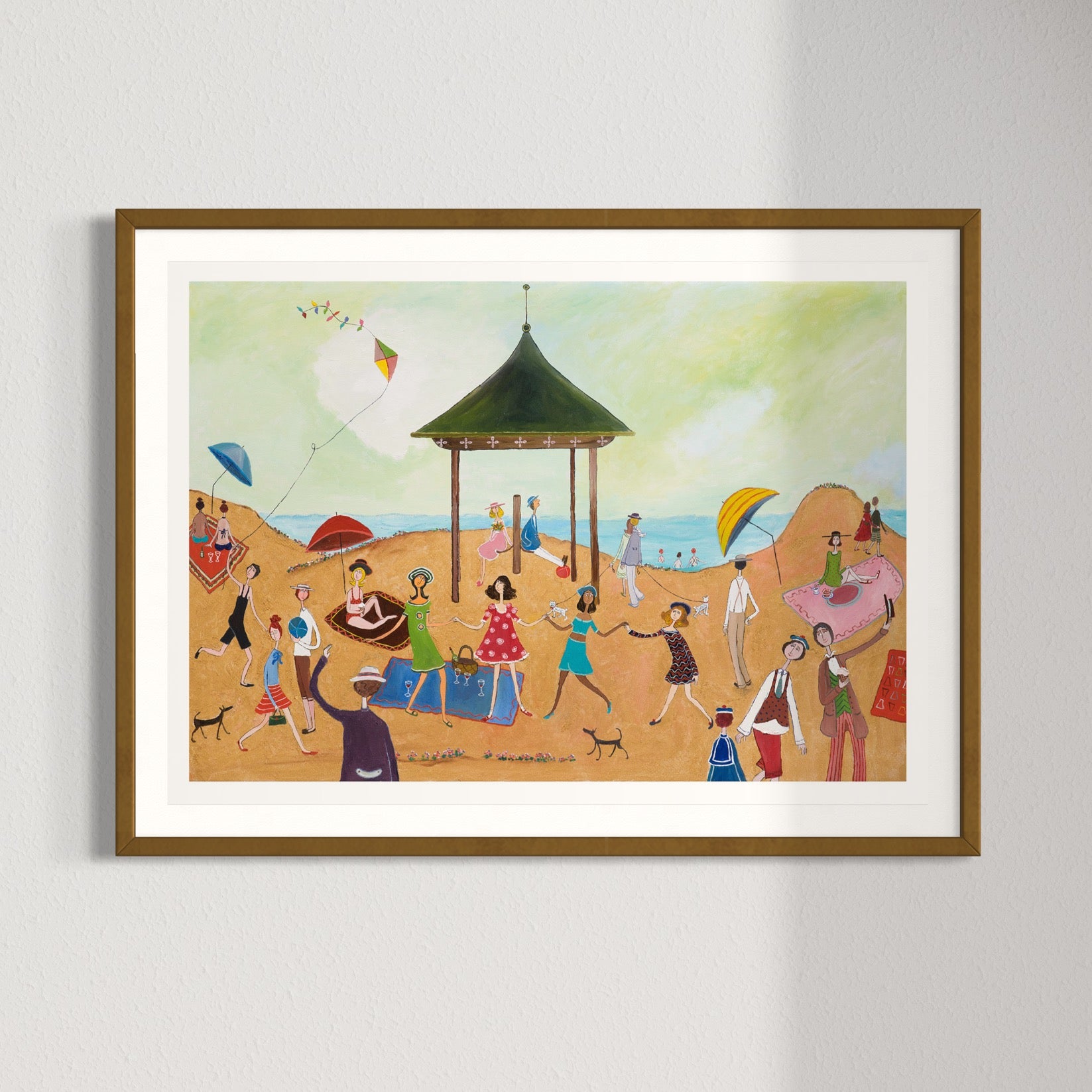 Soliga leenden - Fine Art Print