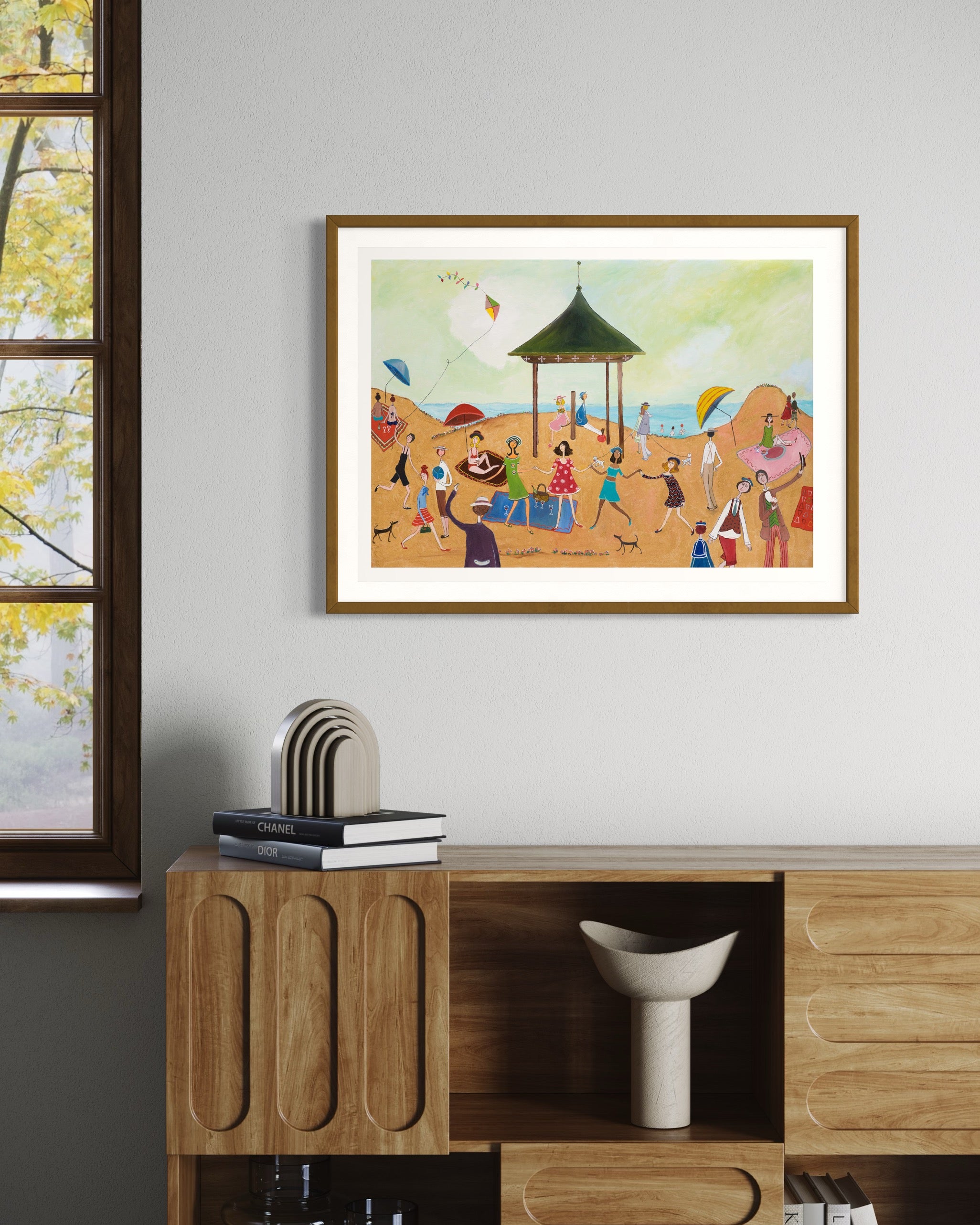 Soliga leenden - Fine Art Print