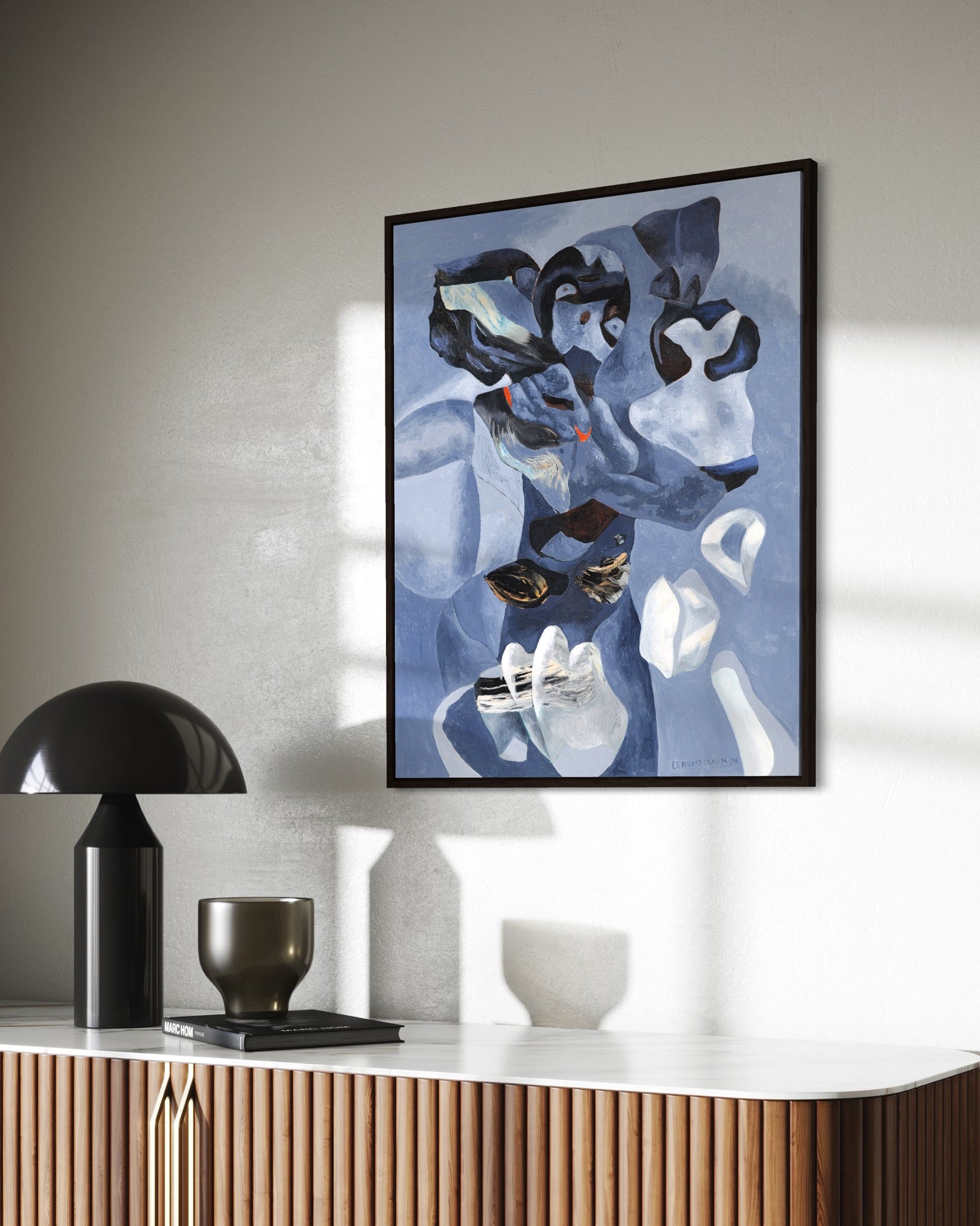 Lennart Olausson - Figurativ konst med en modern twist, skildrar mänskliga former.