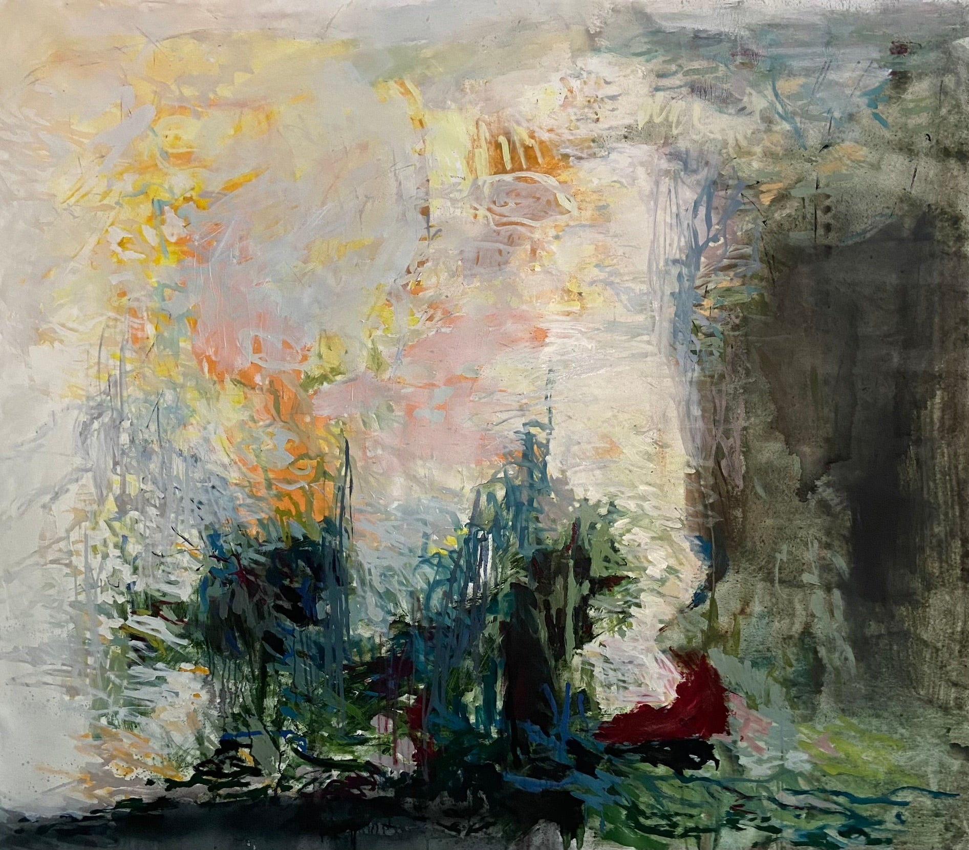 This is a portrait picture showing contemporary Swedish artist Andreas Johansson