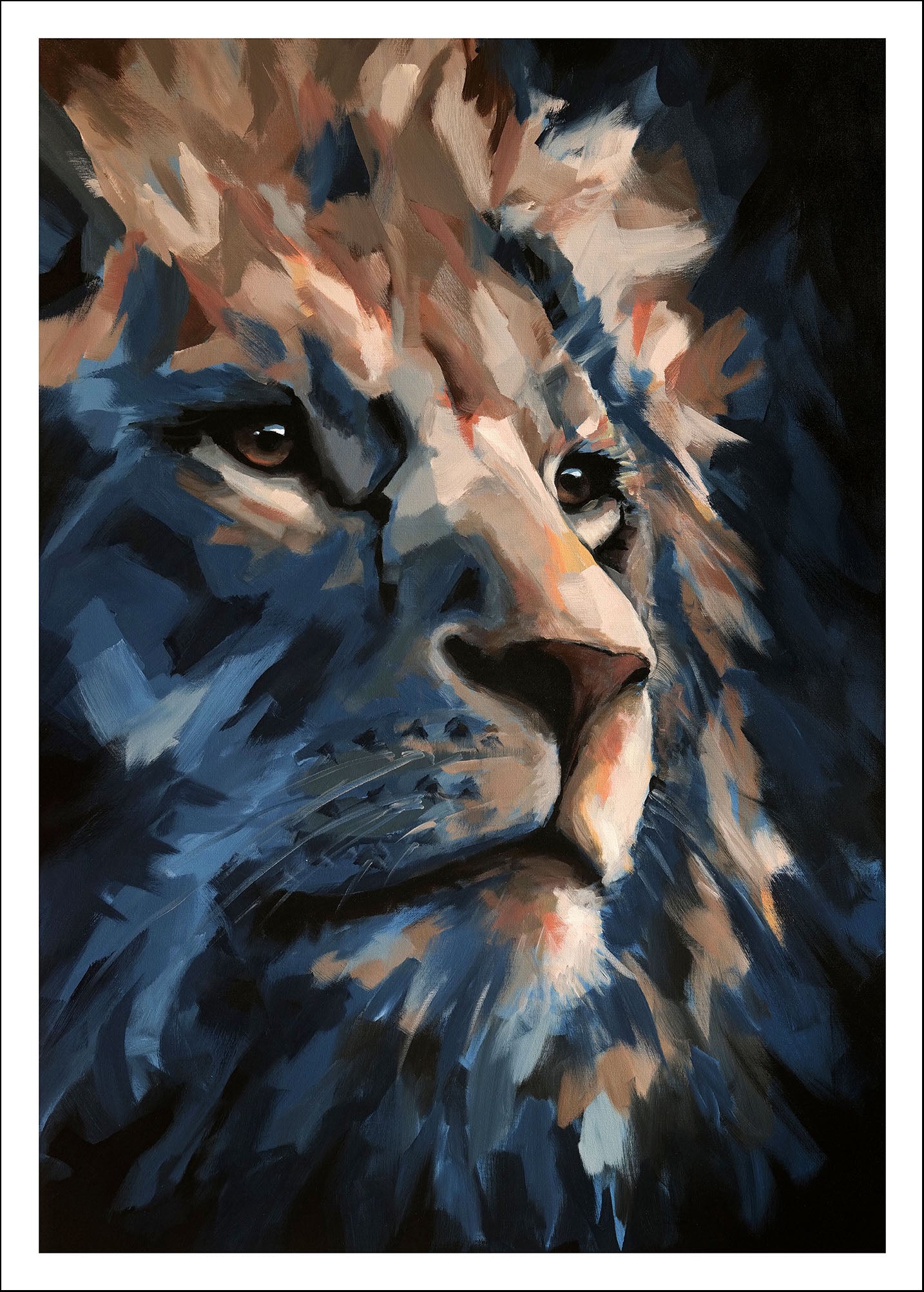 Lion No.2107 - Fine Art Print